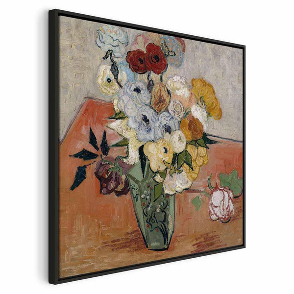 Quadro - Vincent Van Gogh – Stilllife with Japanese vase, roses and anemones