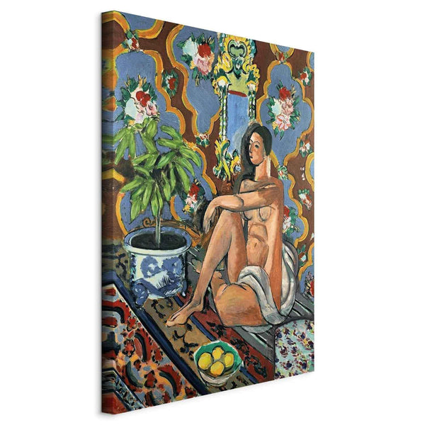 Quadro - Henri Matisse – Decorative Figure on Ornamental Ground