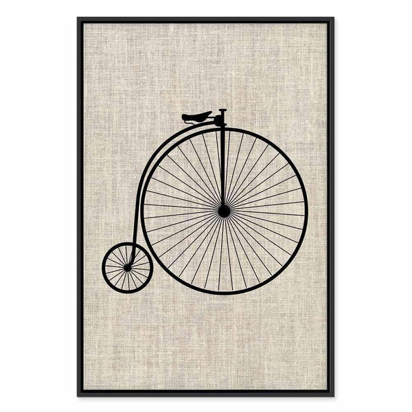 Quadro - Vintage Bicycle (1 Part) Vertical