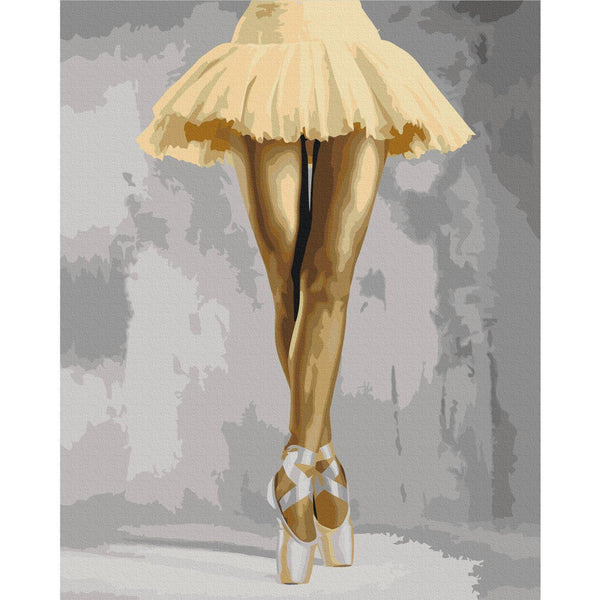 Quadro fai da te - Yellow Ballerina