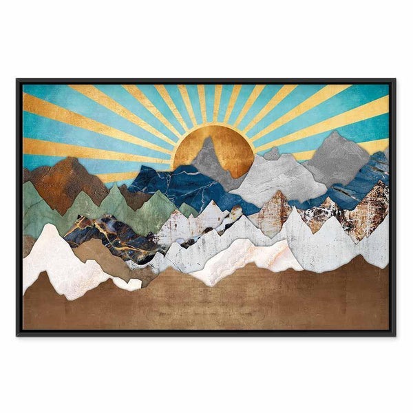 Quadro - Morning in the Mountains (1 Part) Wide
