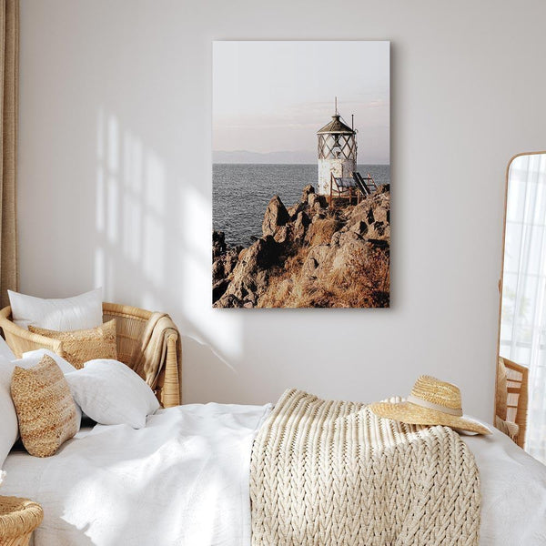 Quadro - Lantern On The Cliff (1 Part) Vertical