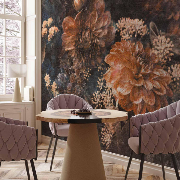 Carta da parati - Retro Flowers - Third Variant