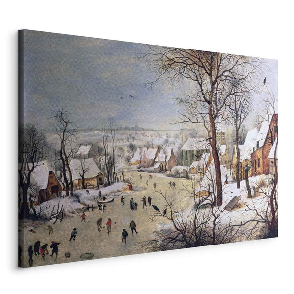 Quadro - Pieter Bruegel the Elder – Winter Landscape with Birdtrap