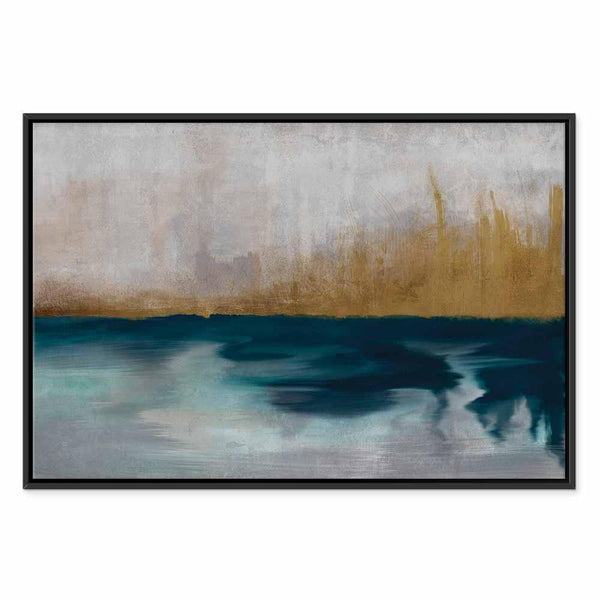 Quadro - Golden Grasses (1 Part) Wide