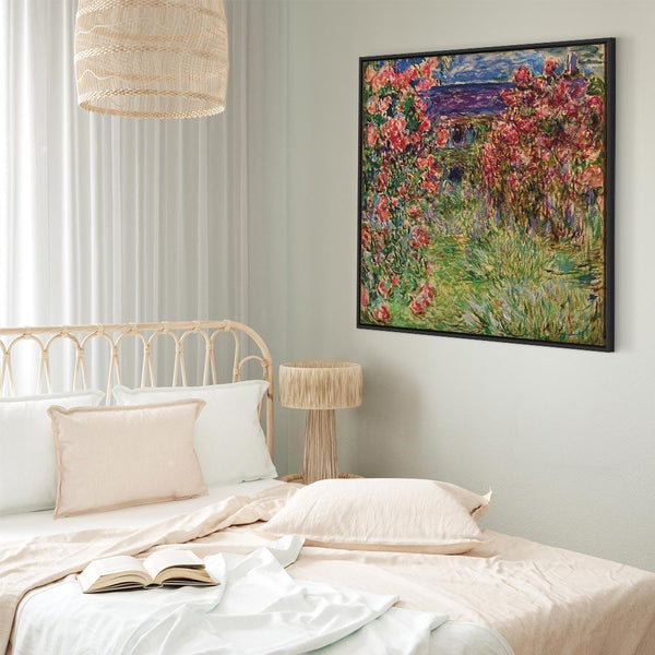Quadro - Claude Monet – La maison dans les roses