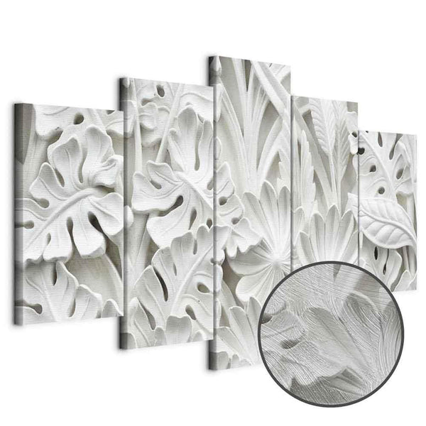 Quadro - Alabaster Garden (5 Parts) Wide