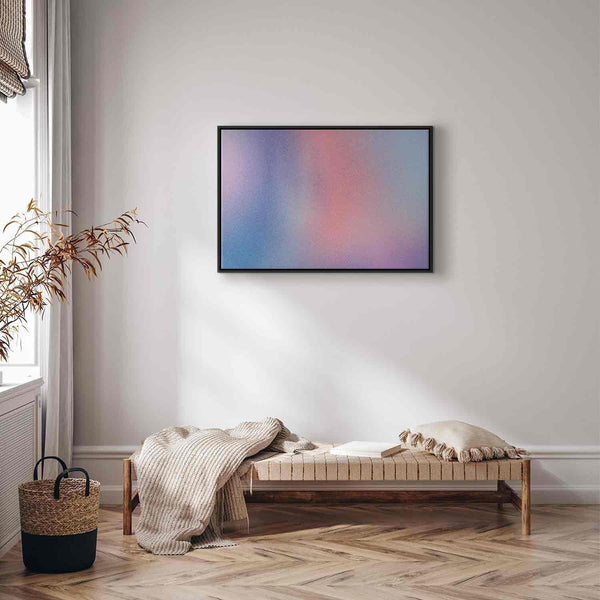 Quadro - Rainbow Gradient - Delicate Multicolored Gradient Resembling Mist