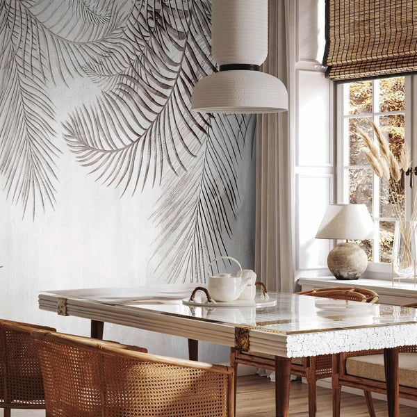 Carta da parati - Night Palm Trees