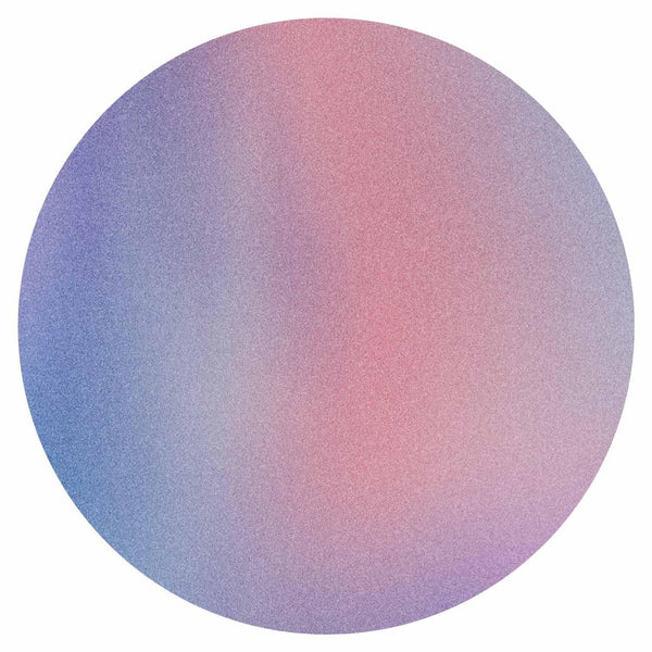 Carta da parati rotonda - Rainbow gradient - a delicate multicoloured gradient reminiscent of mist