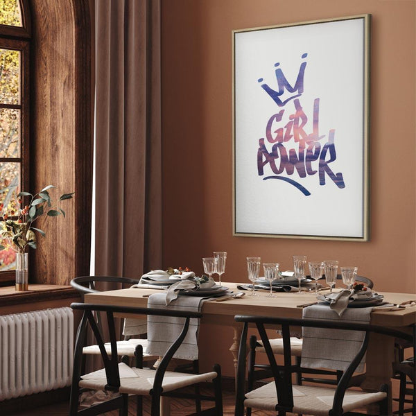 Quadro - Girl Power (1 Part) Vertical