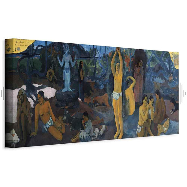 Quadro - Paul Gauguin – Where Do We Come From? What Are We? Where Are We Going?