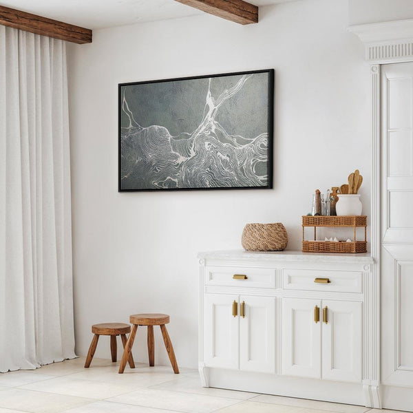 Quadro - Harmony of Lines (1 Part) Wide