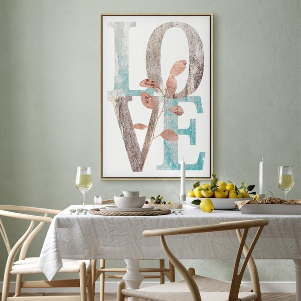 Quadro - Flourishing Letters (1 Part) Vertical