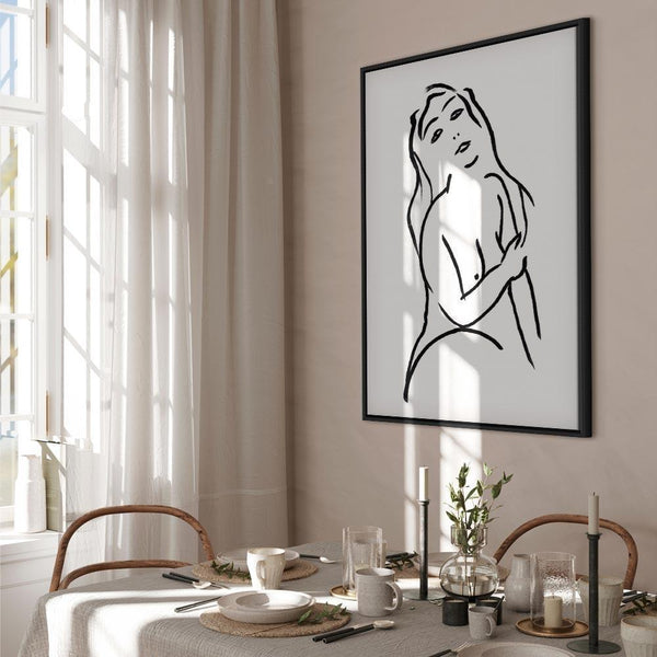 Quadro - Passionate Touch (1 Part) Vertical