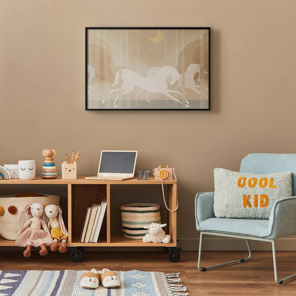 Poster - Galloping Horses