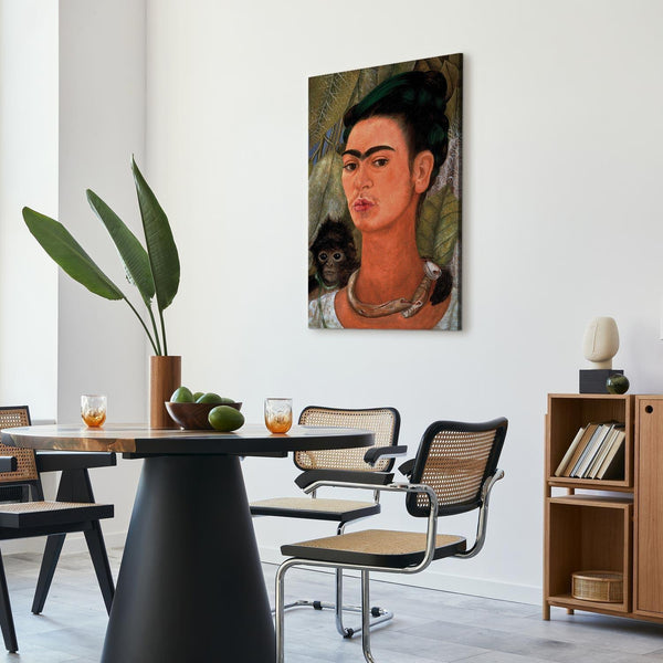 Quadro - Frida Kahlo – Self-Portrait with Monkey