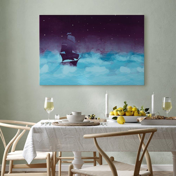 Quadro - Night Waves (1 Part) Wide - Third Variant