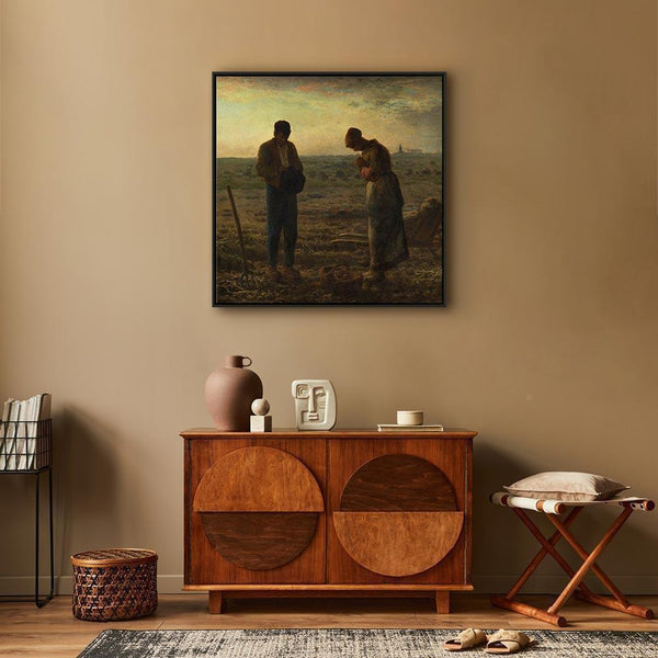 Quadro - Jean-François Millet – The Angelus