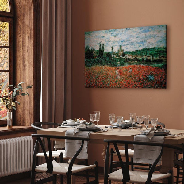 Quadro - Claude Monet – Poppy Field near Vétheuil
