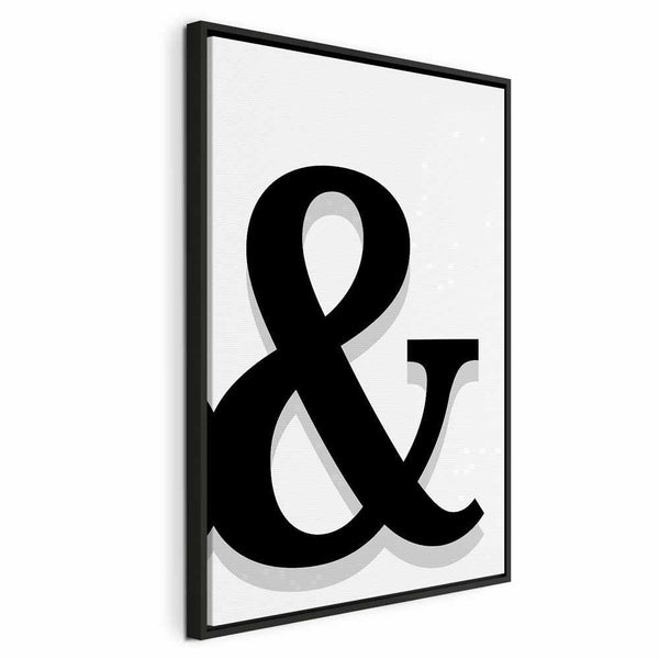 Quadro - Decorative Letter (1 Part) Vertical