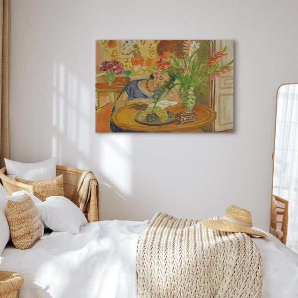 Quadro - Henri Matisse – Woman with Gladioli
