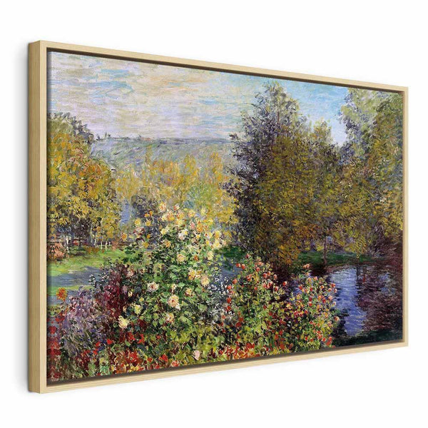 Quadro - Claude Monet – Garden at Montgeron (detail)