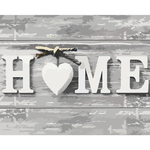 Quadro fai da te - Home (Letters)