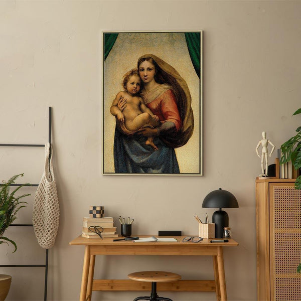 Quadro - Raphael – Sistine Madonna (fragment)