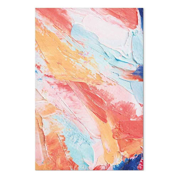 Quadro - Spring Shades - A Colorful Mix of Warm and Cool Tones on Canvas