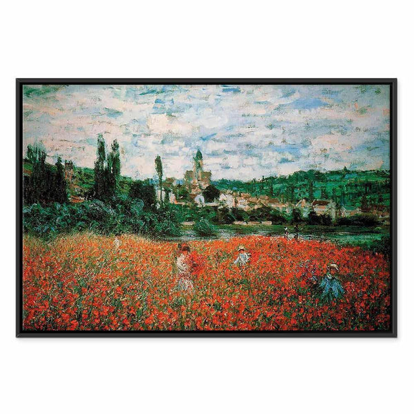 Quadro - Claude Monet – Poppy Field near Vétheuil