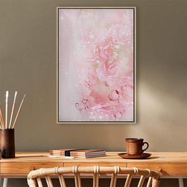 Quadro - Pink Nature (1 Part) Vertical