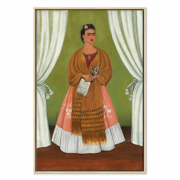 Quadro - Frida Kahlo – Self-Portrait Dedicated to Leon Trotsky