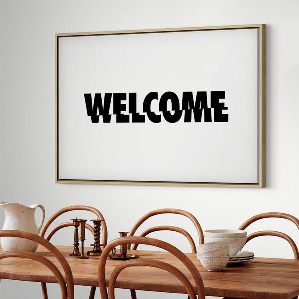 Quadro - Welcome (1 Part) Wide