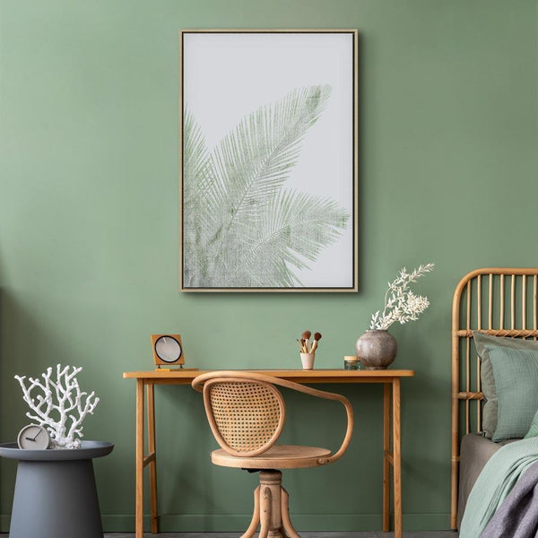Quadro - Velvet Green (1 Part) Vertical