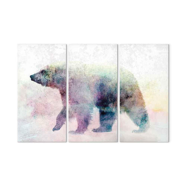 Quadro - Lonely Bear (3 Parts)