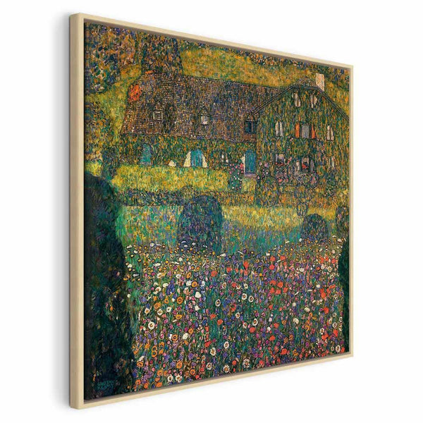 Quadro - Gustav Klimt – Country House on the Attersee Lake
