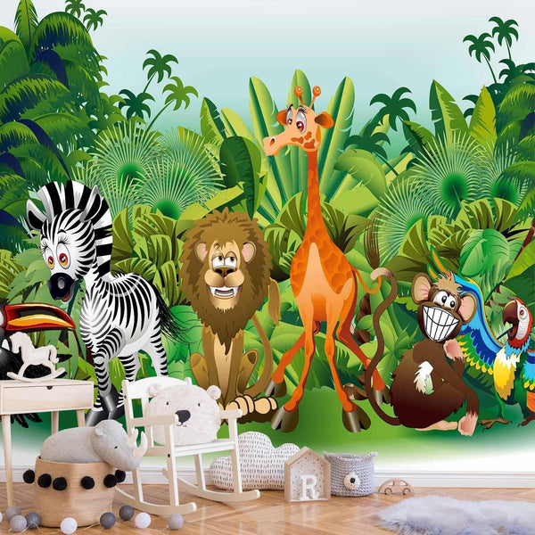 Carta da parati - Jungle Animals