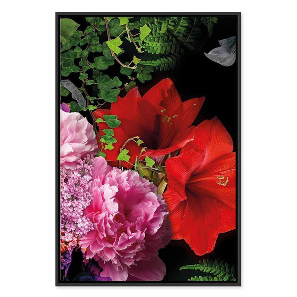 Quadro - Floral Symphony (1 Part) Vertical