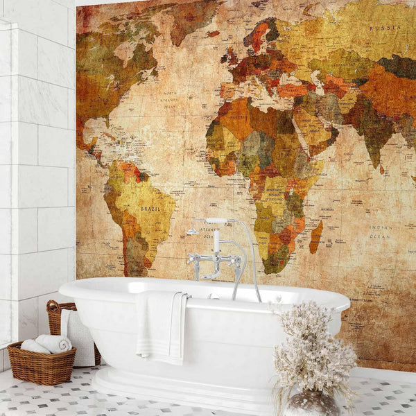Carta da parati - Old World Map