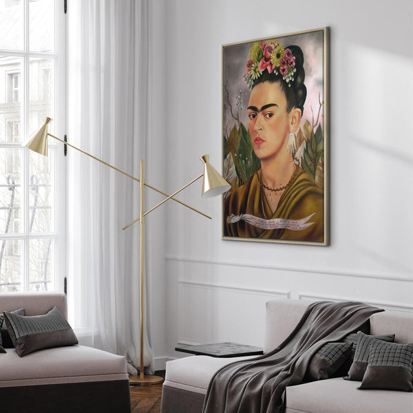 Quadro - Frida Kahlo – Self-Portrait Dedicated to Dr Eloesser