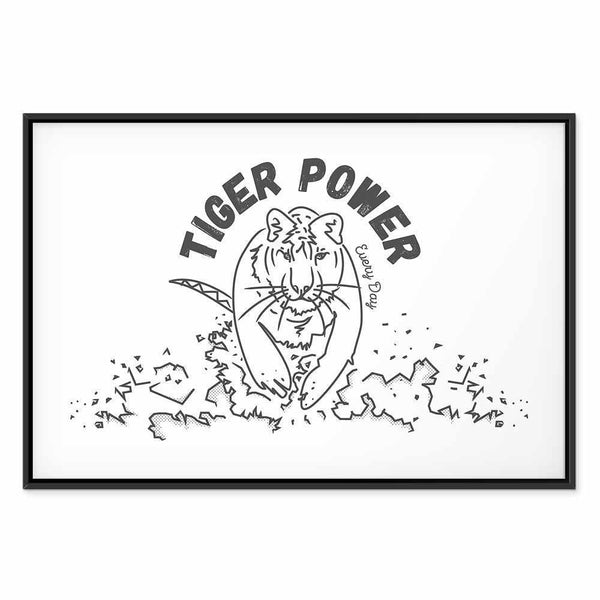 Quadro - Tiger Power (1 Part) Wide