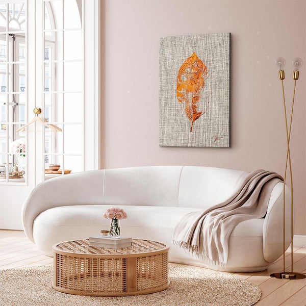 Quadro - Golden Flora (1 Part) Vertical