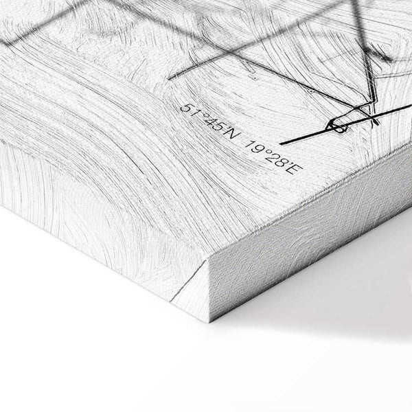 Quadro - City Plan: Lodz (1 Part) Vertical