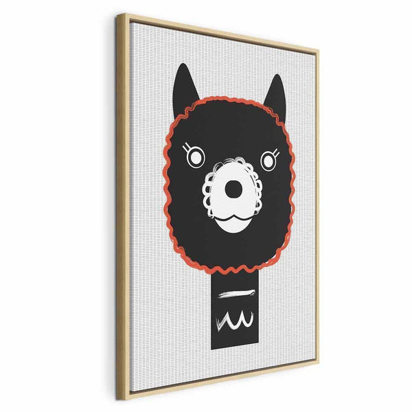 Quadro - Decorative Alpaca (1 Part) Vertical