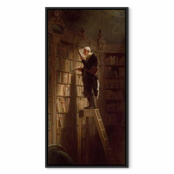 Quadro - Carl Spitzweg – The Bookworm