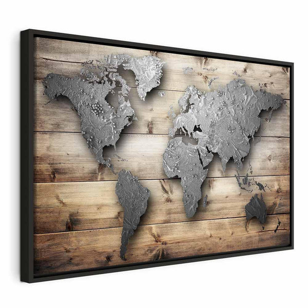 Quadro - Silver World