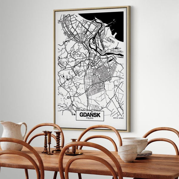 Quadro - City Plan: Gdansk (1 Part) Vertical
