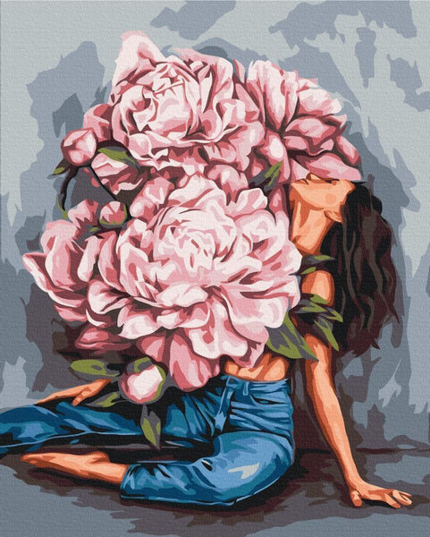 Quadro fai da te - Peony lover