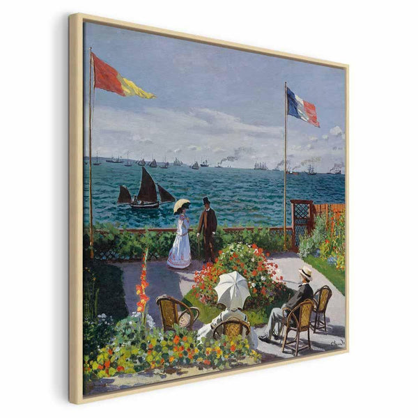 Quadro - Claude Monet – Terrace at Sainte-Adresse